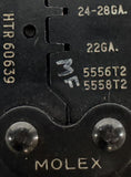 Molex HTR 60639 Hand Crimping Tool 24-28 GA