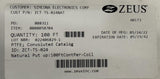Zeus ZCT-TS-024 PTFE Flexible Corrugated Convoluted Tubing 100'