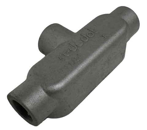Redot 1/2" T-Style Conduit Body 4.3 CU. IN.