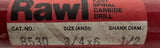 Rawl 8530 Fast Spiral Carbide Drill Bit 3/4" X 6" Size 1/2" Shank Diameter