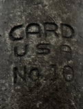Card 10 Machinist Fixed Die Handle