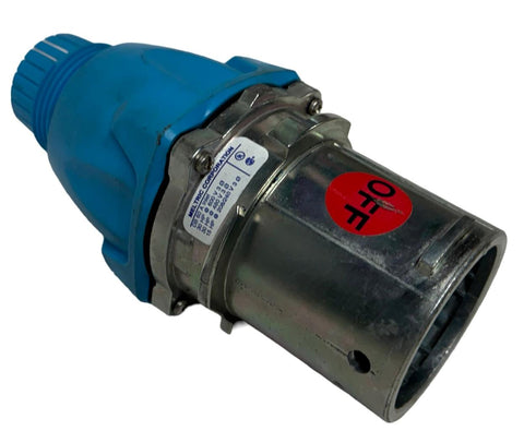 Meltric DB 60 A Inlet Receptacle Connector Plug 120-208V