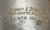 Brown & Sharpe F19-575 End Mill Tool Holder #40-1