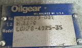 Oilgear LGMFB-4025-35 Variable Displacement Axial Piston Pump W/ BELSN-303