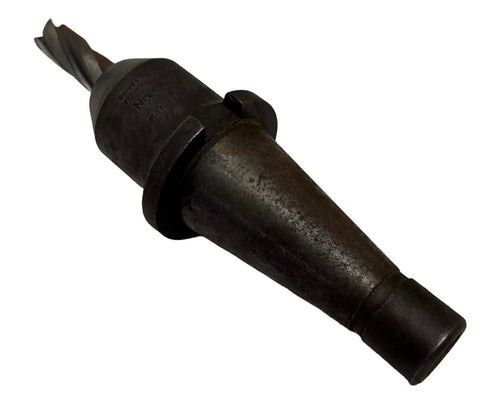 Brown & Sharpe 40 End Mill Tool Holder 3/4" NMTB40 W/ Drill Bit