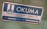 Okuma GF-34N CNC Cylindrical Grinder
