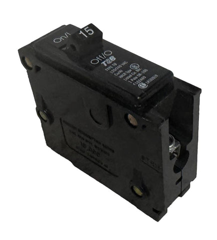 Thomas & Betts TB115 Circuit Breaker 1-Pole 120/240 VAC 15A