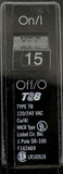 Thomas & Betts TB115 Circuit Breaker 1-Pole 120/240 VAC 15A