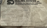 Lot of (4) Sealing Devices 2-347 O-Ring V884-75 MIL