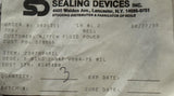 Lot of (4) Sealing Devices 2-347 O-Ring V884-75 MIL
