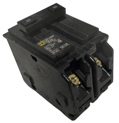 Square D HOM230 Circuit Breaker 2-Pole 120/240VAC 30A