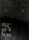 Square D HOM230 Circuit Breaker 2-Pole 120/240VAC 30A