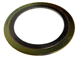 Lot of (2) LoneStar 4"-150# Spiral Wound Flange Gasket ASME B16.20 SS304/FG