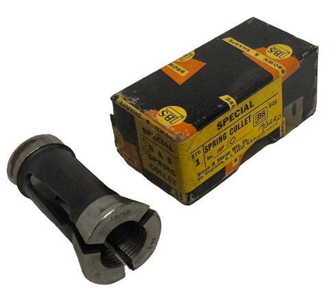 Brown & Sharpe 10 Spring Round Collet 19/32"