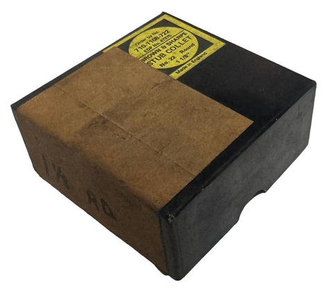 Brown & Sharpe 710-1108-722 Round Stub Collet No. 22 1-1/8"