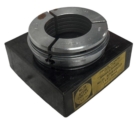 Brown & Sharpe 710-1140-723 Round Stub Collet No. 23 1-5/8"