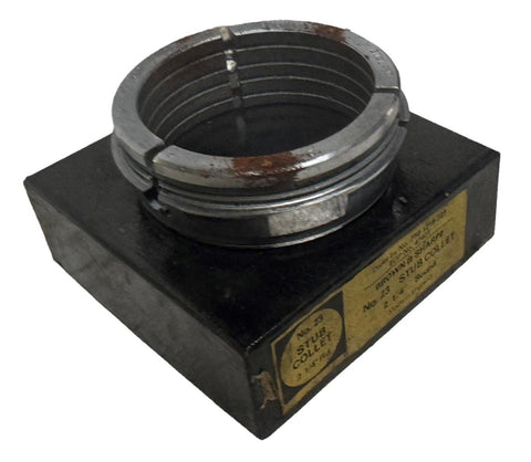 Brown & Sharpe 710-1216-723 Round Stub Collet No. 23 2-1/4"