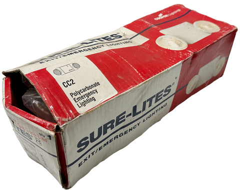 Cooper Lighting Sure-Lites CC2 Exit/Emergency Lighting Unit White 120/277V