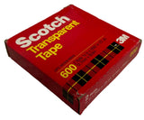 3M Scotch 021200-06942 Transparent Tape 1/2" X 72 yd 2-Roll Box