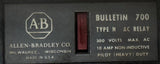 Allen-Bradley 700-NA20 AC Relay 300V 10A Series B