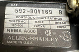 Allen-Bradley 592-BOV169 Overload Relay Series B 40A 3-Pole 120-600VAC