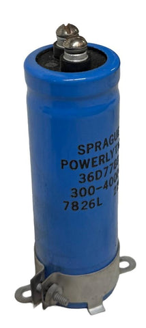 Sprague 36D7788 Powerlytic Capacitor 300-400 DC