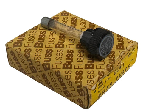 Lot of (4) Cooper Bussmann GLR-1 Fuse 300V