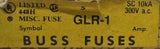 Lot of (4) Cooper Bussmann GLR-1 Fuse 300V