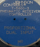 Johnson Controls T-5800-3 Pneumatic Receiver Controller