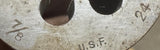 GTD Greenfield 7/8"-24-USF Adjustable Round Thread Die