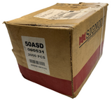 Box of (2000) Signode 50ASD Nestack Plastic Strapping Seal 1/2" x 1-1/8" 000531