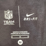 Nike NFL Team Apparel Men's New Orleans Saints Black Dri-Fit Shirt Size Medium