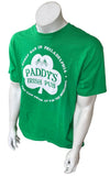 Gildan Men's Paddy's Irish Pub Worst Bar It's Always Sunny Green Shirt Size L