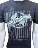 Universal Studios Kids Graphic Black Short Sleeve Shirt Size Large