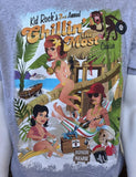 Anvil Men's Kid Rock's 3rd Annual Chillin The Most Cruise Gray Shirt Size Large