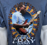 Anvil Men's Robert Cray Band 2011 Tour Blue Short Sleeve Shirt Size Large
