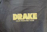 Drake Men's YOLO You Only Live Once Club Paradise Tour Black Shirt Size Large