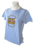 Life is Good Women's 2011 Rock The Barn Gray Short Sleeve Shirt Size Small