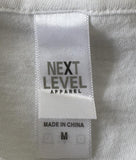 Next Level Women's Rise Up Cypress Hill Graphic White Shirt Size Medium