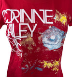 Earth Positive Women's Corrine Bailey Rae The Sea 2010 Red Shirt Size Medium