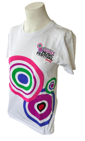 Anvil Women's New Orleans 2011 Essence Music Festival White Shirt Size Small