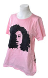 Earth Positive Women's Corrine Bailey Rae Graphic Pink Shirt Size XL