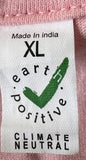 Earth Positive Women's Corrine Bailey Rae Graphic Pink Shirt Size XL