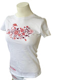 Next Level Women's DreamWorks How To Train Your Dragon White Shirt Size Large