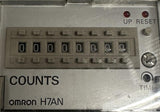 Omron H7AN-R8DM Digital Counter 8 Digit Preset 100-240VAC 50/60HZ