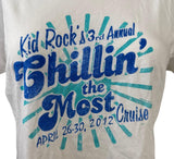 Next Level Women's Kid Rock's 3rd Annual Chillin The Most White Shirt Size XL