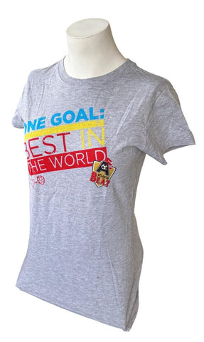 Puma Women's One Goal Best In The World Atlanta Beat Gray Shirt Size Medium