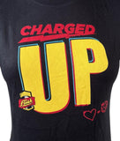 Puma Women's Charged Up Western New York Flash Soccer Black Shirt Size Medium