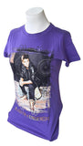 Tultex Women's Justin Bieber Believe Tour 2012 / 2013 Purple Shirt Size Small