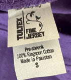 Tultex Women's Justin Bieber Believe Tour 2012 / 2013 Purple Shirt Size Small